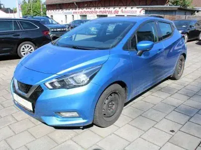 Gebraucht Nissan Micra N-Way 71 PS (52 kW) 2018 Powerblue (metallic) Kleinwagen
