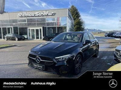 Gebraucht Mercedes A200 Progressive 163 PS (119 kW) 2024 Lack kosmosschwarz Limousine