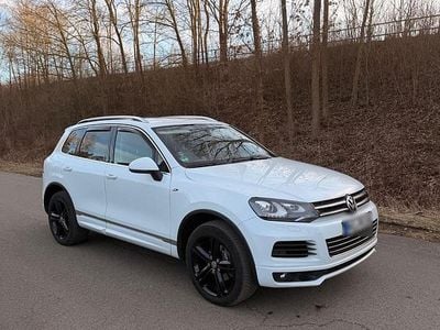 Gebraucht VW Touareg R-line 204 PS (150 kW) 2013 Weiß SUV