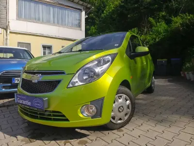 Gebraucht Chevrolet Spark 68 PS (50 kW) 2011 Grün Kleinwagen