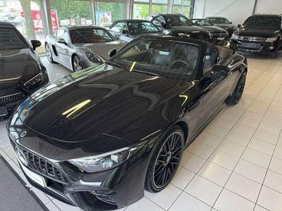 Obsidianschwarz metalliclack Gebraucht 2022 Mercedes SL43 AMG AMG Cabrio | 79.900 € (Fairer Preis)