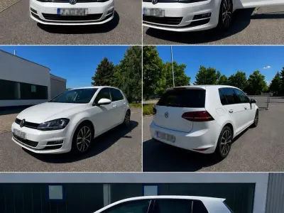 Gebraucht VW Golf VII Comfortline 110 PS (80 kW) 2015 Weiß Limousine