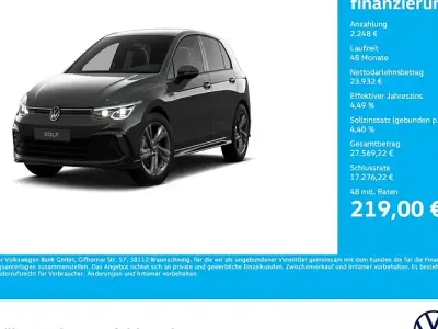 Brugt VW Golf VIII R-line 131 HK (96 kW) 2024 Grå Sedan