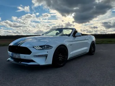 Brugt Ford Mustang GT 450 HK (330 kW) 2022 Hvid Cabriolet