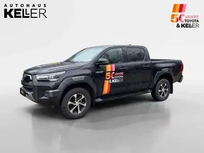 Neu Toyota HiLux 205 PS (150 kW) 2025 Schwarz Pickup