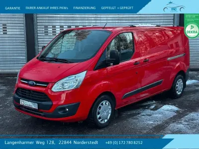 Usata Ford Transit Custom Trend 131 CV (96 kW) 2017 Rosso Monovolume