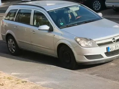 Gebraucht Opel Astra 2005 Silber Kleinwagen