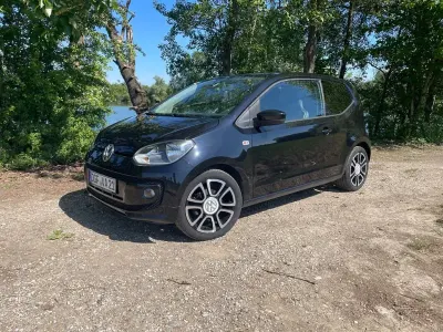 Gebraucht VW up! high up! 75 PS (55 kW) 2012 Schwarz Kleinwagen