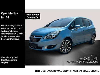 Blau Gebraucht 2014 Opel Meriva Innovation Van / Kleinbus | 9.300 € (Fairer Preis)