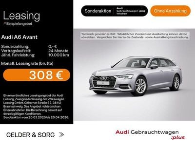 Gebraucht Audi A6 Advanced 204 PS (150 kW) 2025 Florettsilber metallic Kombi