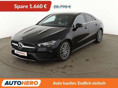 Usata Mercedes CLA200 AMG line 163 CV (119 kW) 2020 Nero Berlina