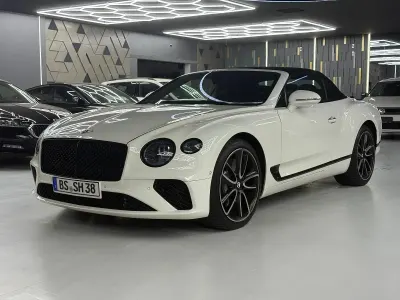 Gebraucht Bentley Continental GT Convertible 549 PS (403 kW) 2021 Weiß Cabrio