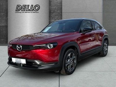 Gebraucht Mazda MX30 Makoto 106 kW (145 PS) 2023 Soul red crystal m: black roof SUV