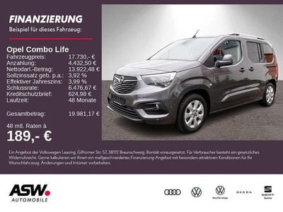 Usata Opel Combo Life Edition 110 CV (80 kW) 2018 Grigio Berlina