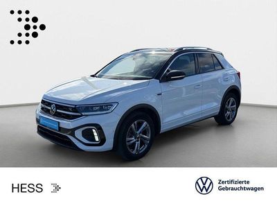 Gebraucht VW T-Roc R-line 110 PS (80 kW) 2022 Weiß SUV