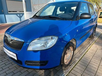 Gebraucht Skoda Fabia 60 PS (44 kW) 2009 Blau Limousine
