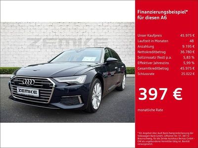 Blau Gebraucht 2023 Audi A6 Design Kombi | 45.975 € (Etwas zu teuer)