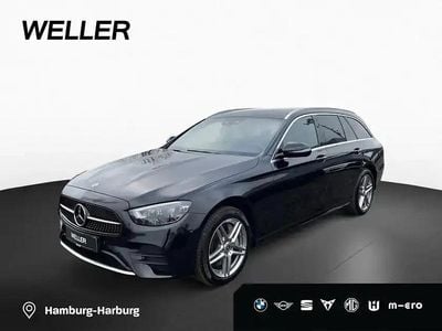 Gebraucht Mercedes E300 AMG line 194 PS (142 kW) 2021 Obsidianschwarz (schwarz) Kombi