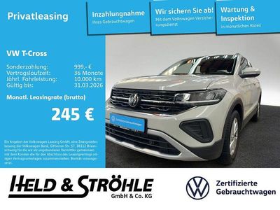 Ascotgrau Gebraucht 2024 VW T-Cross Life SUV | 22.970 € (Fairer Preis)