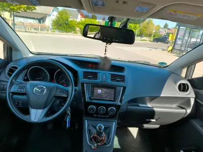 Gebraucht Mazda 5 Inclusive 150 PS (110 kW) 2014 Silber Van / Kleinbus