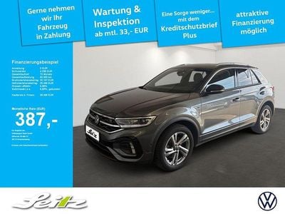 Gebraucht VW T-Roc R-line 150 PS (110 kW) 2022 Grau SUV