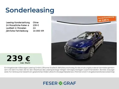 Gebraucht VW Golf VIII Life 150 PS (110 kW) 2023 Blau Kombi
