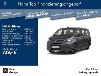 gebraucht VW Multivan NewLife 2,0l TSI 150kW NAVI…
