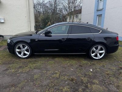 Gebraucht Audi A5 Sportback S-Line 190 PS (139 kW) 2016 Schwarz Kleinwagen