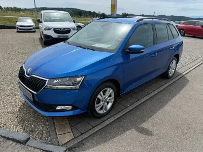 Gebraucht Skoda Fabia Style 110 PS (80 kW) 2019 Blau Kleinwagen