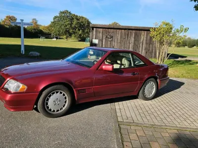 Gebraucht Mercedes SL280 193 PS (141 kW) 1994 Rot Cabrio