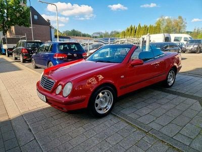 Brugt Mercedes CLK200 180 HK (132 kW) 1999 Rød Cabriolet