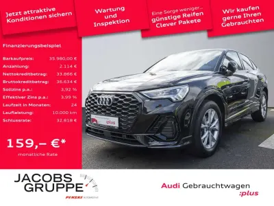 Gebraucht Audi Q3 Sportback S-Line 150 PS (110 kW) 2025 Schwarz SUV