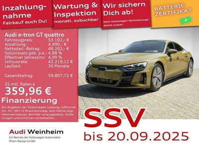 Audi e-tron GT quattro