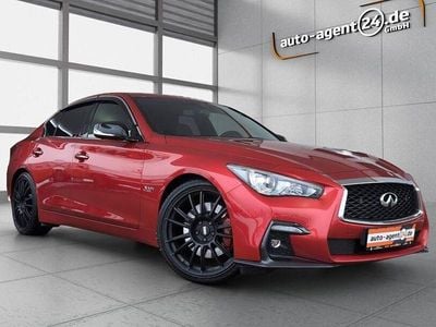 Rot metallic Gebraucht 2017 Infiniti Q50 Sport Tech Limousine | 23.990 €