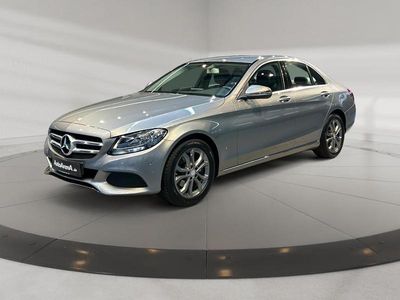 Usata Mercedes C180 Avantgarde 156 CV (114 kW) 2015 Argento Berlina