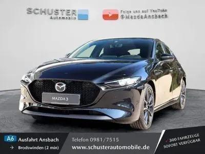 Brugt Mazda 3 Selection 186 HK (136 kW) 2023 Sort Sedan