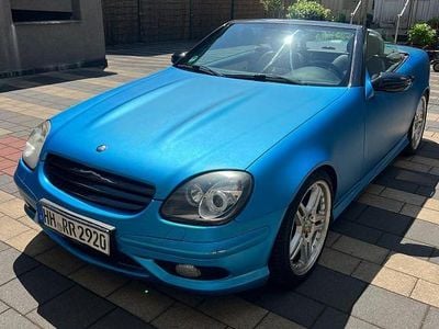 Gebraucht Mercedes SLK200 163 PS (119 kW) 2001 Schwarz Cabrio
