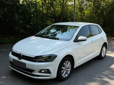 Gebraucht VW Polo Highline 95 PS (69 kW) 2020 Weiß Kleinwagen