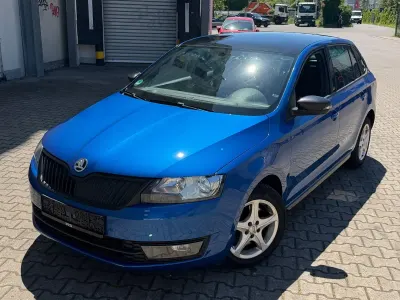 Gebraucht Skoda Rapid Monte Carlo 116 PS (85 kW) 2016 Blau Kleinwagen