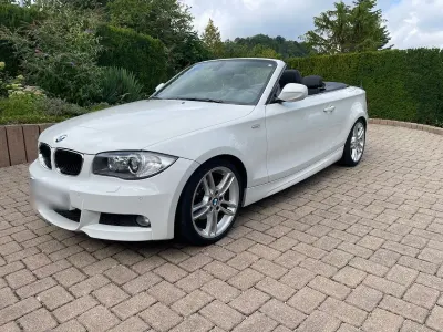 Usata BMW 120 Cabriolet M Sport 170 CV (125 kW) 2010 Bianco Cabrio