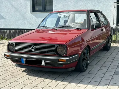 Gebraucht VW Golf II 72 PS (52 kW) 1986 Rot Kleinwagen