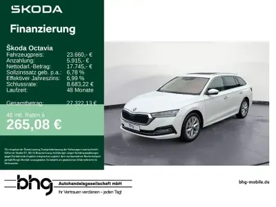 Gebraucht Skoda Octavia Style 116 PS (85 kW) 2024 Weiß Kombi