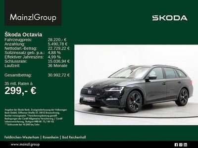 Gebraucht Skoda Octavia RS 200 PS (147 kW) 2022 Schwarz Kombi