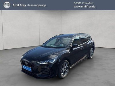 Gebraucht Ford Focus ST-Line X 125 PS (91 kW) 2023 Agate black metallic Kombi