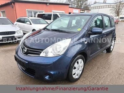 Gebraucht Nissan Note Acenta 88 PS (64 kW) 2010 Blau Kleinwagen