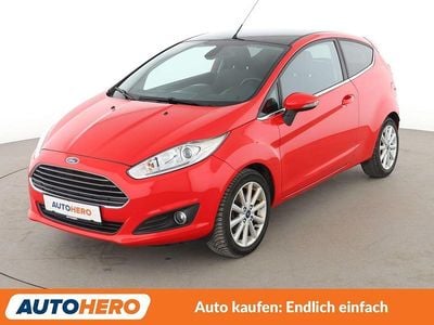 Gebraucht Ford Fiesta Titanium 140 PS (102 kW) 2017 Rot Kleinwagen