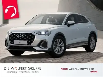 Gebraucht Audi Q3 Sportback S-Line 150 PS (110 kW) 2023 Gletscherweiß metallic SUV