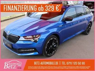 Gebraucht Skoda Superb SportLine 280 PS (205 kW) 2023 Blau Kombi