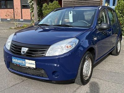 Gebraucht Dacia Sandero Basis 75 PS (55 kW) 2009 Blau Kleinwagen
