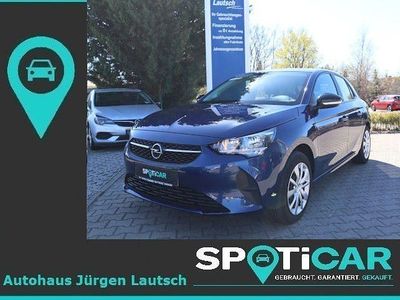 Second-hand Opel Corsa-e Edition 100 kW (136 CP) 2021 Albastru Hatchback